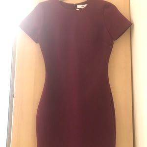 LIKELY maroon dress. New with tags, never worn!